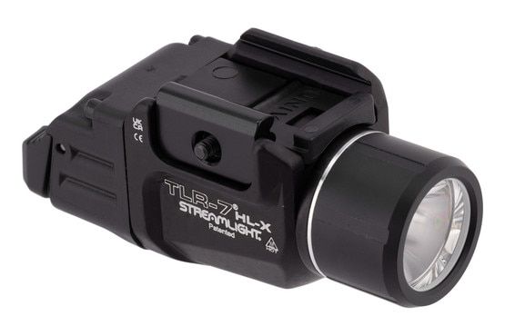 Streamlight TLR-7 1000 Lumens HL-X Rail-Mount Light has a hardcoat anodized finish